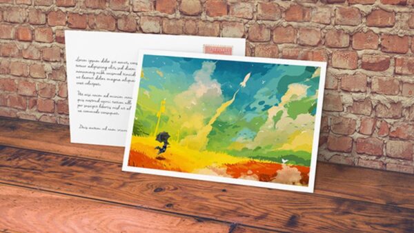 Matte Postcards with Spot UV