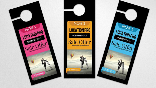 Gloss Cover Door Hangers | Printing Brooklyn