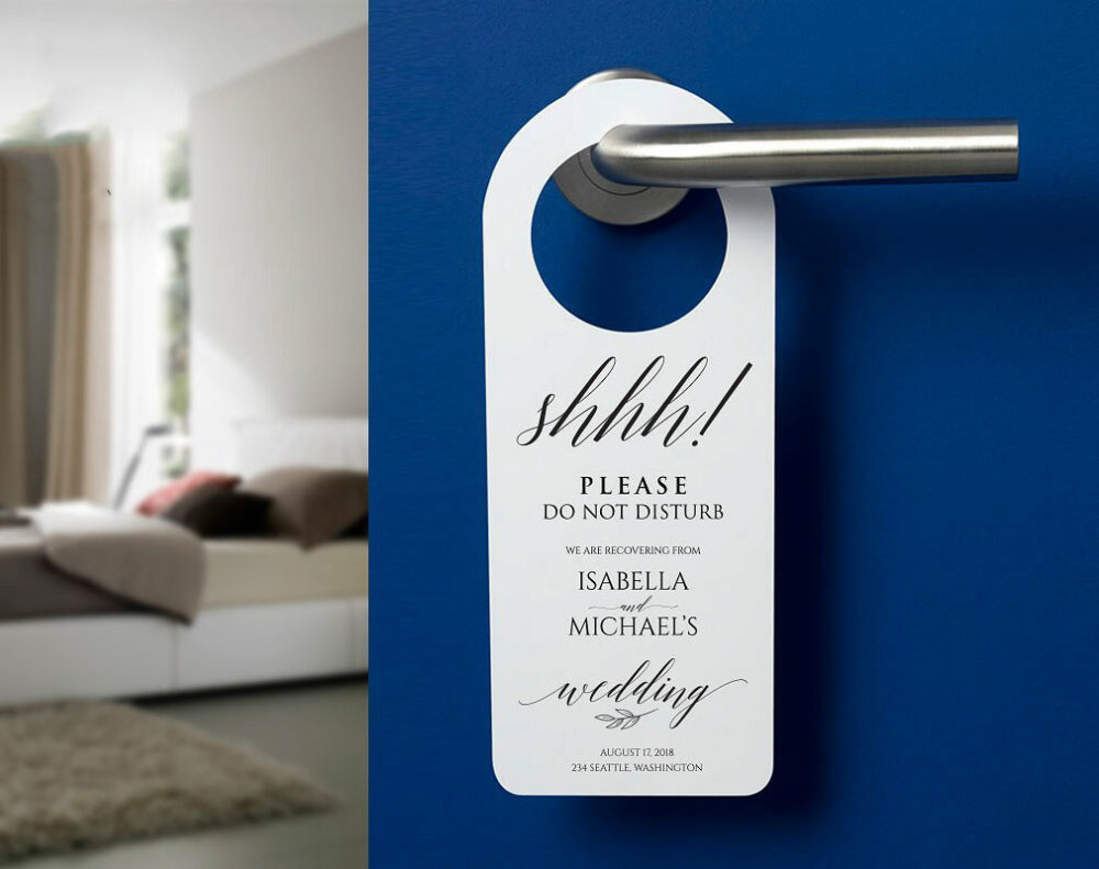 Do Not Disturb | Door Hangers | Printing Brooklyn